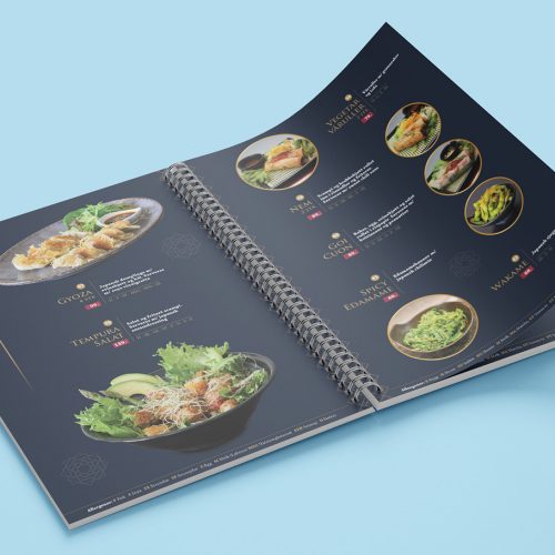 Menu Dạng Cuốn